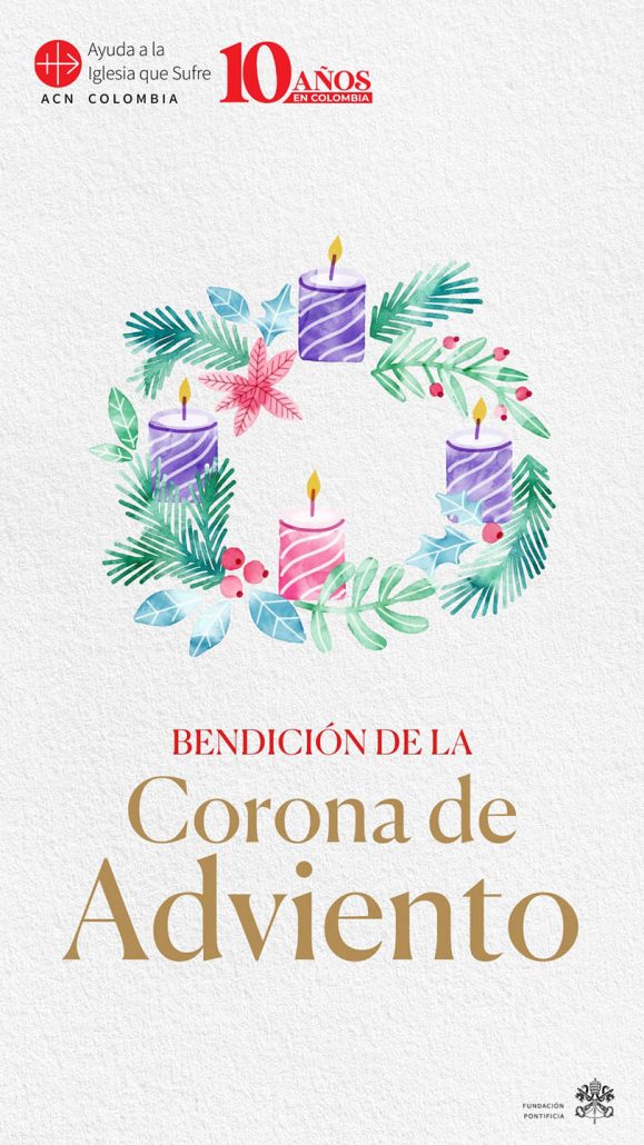 Bendición de la Corona de Adviento