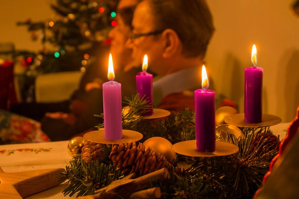 Bendicion de la Corona de Adviento