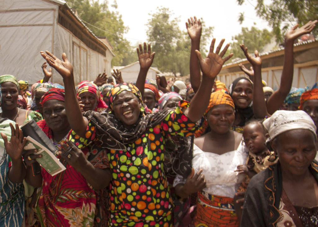 niños refugiados en Nigeria