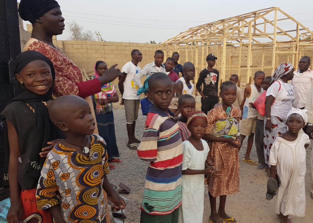 Nigeria, March 2017 
Children at the Bishop's house